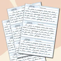 Карточки Словарь словарные диктанты на весь 4 класс (30 диктантов) Школа России