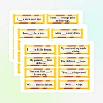 Дидактическая игра по английскому языку «have/has/had»