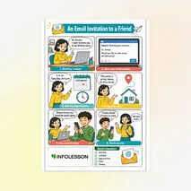 Комикс «An email invitation to a friend»
