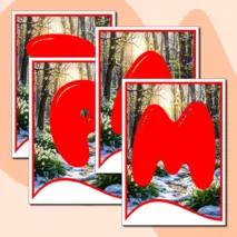 Набор для оформления доски к 8 марта (Растяжка, стикеры)