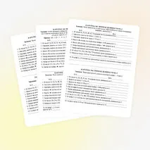 Карточки по теме «Признаки делимости натуральных чисел»