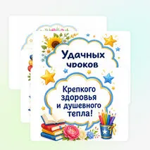 Украшение кабинета ко Дню учителя (речевые облачка)