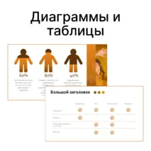 Шаблон для создания презентации, 44 готовых слайда, + инструкция по работе с шаблоном
