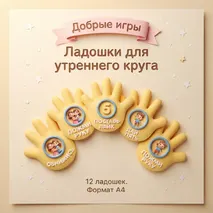 Утренний круг. Ладошки. Добрые игры