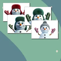 Мотивационные материалы «Снеговички. Утренняя рефлексия»