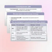 Презентация «Молекулярно-генетические, биохимические и математические методы изучения эволюции» 11 класс (углубленный уровень)