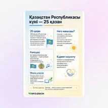 Жадынама «Қазақстан Республикасы күні — 25 қазан»