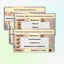 Презентация «Виды и свойства конструкционных материалов. Древесина. Практическая работа 