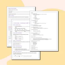 Рабочий лист на тему: Согласные звуки и обозначающие их буквы. Глухие и звонкие согласные