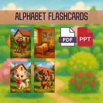 Карточки алфавита к УМК Spotlight 2, alphabet flashcards