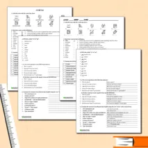 Контрольная работа по Английскому языку: 5 класс, модуль 1, Spotlight
