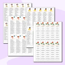 Карточки-пятиминутки, карточки-вклейки. Закладки «Прилагательное. Признаки прилагательных.Род, падеж, число,н.ф., разряд.