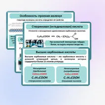 Презентация по химии «Стеариновая и олеиновая кислоты, как представители высших карбоновых кислот»