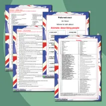 Рабочий лист по английскому языку «Животный мир характеров: идиомы для описания людей»