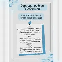 Плакаты для оформления стенда по профориентации
