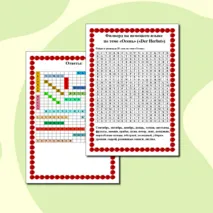 Филворд на немецком языке по теме «Осень» («Der Herbst»)