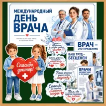 Оформление «Международный день врача» (5 октября)