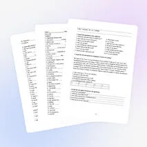 Входной тест по английскому языку для 7 класса (Spotlight 7, Entry Test)
