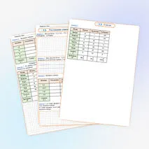 Рабочий лист. Рассеивание данных. Отклонения. Дисперсия (8 класс)