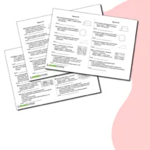 Карточки для подготовки к ОГЭ по математике (геометрия, задания 15 - 19)