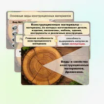 Презентация «Виды и свойства конструкционных материалов. Древесина. Практическая работа 