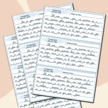 Карточки Словарь словарные диктанты на весь 4 класс (30 диктантов) Школа России