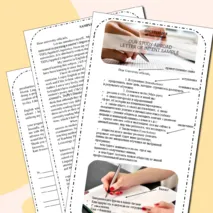Рабочий лист для английского языка пишем personal statement для поступления в ВУЗ abroad