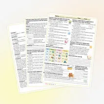 Рабочий лист по английскому языку «Module 1c: Favourite Subjects!». 5 класс. УМК «Spotlight»