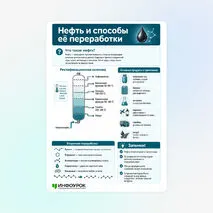Памятка «Нефть и способы её переработки»