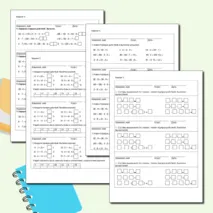 Карточки - пятиминутки по математике для 3 класса по теме 