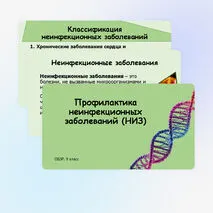 Презентация к уроку ОБЗР «Профилактика неинфекционных заболеваний». 9 класс.