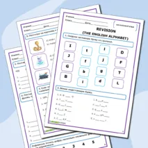 Рабочий лист по английскому языку по теме Revision. The alphabet