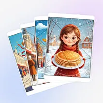 Пазлы «Масленица» (разрезные картинки)
