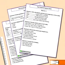 Проверочная работа на тему: Past Simple (Irregular Verbs)
