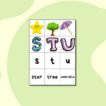 Карточки для изучения алфавита (по материалам учебника Fly High 1)