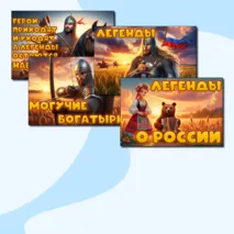 Легенды о России плакаты материалы для оформления