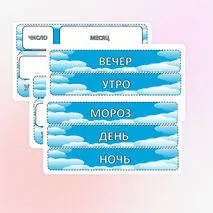 Оформление кабинета «Погода»