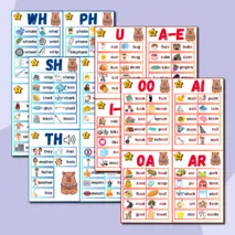 Spotlight 2, 3. Фониксы. Карточки для чтения (Phonics. Reading cards)