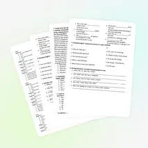 Spotlight 7 Entry Test Входная контрольная работа для 7 класса (5 вариантов)