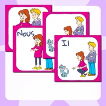 Les pronoms personnels  Личные местоимения  на французском языке