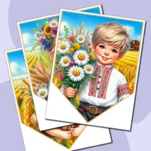 Флажки для оформления к празднику «Всемирный день хлеба» (оформление группы, класса, кабинета, праздничного зала).