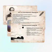М. Ю. Лермонтов. Стихотворение «Бородино». История создания. Тема. Идея. Композиция. Образ рассказчика