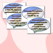 Речевые облачка ко Дню Республики Башкортостан + редактируемый файл
