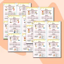 Карточки-пятиминутки по теме «My day! Мой распорядок дня! (будний день)». 3 класс
