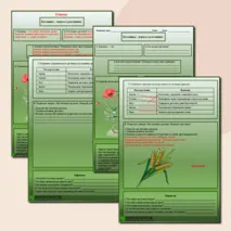 Рабочий лист для биологии в 6 классе «Ботаника - наука о растениях»