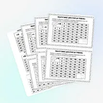 Карточки по математике «Устное сложение и вычитание чисел в пределах 100»