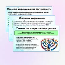 Презентация «Достоверность информации в цифровой среде». ОБЗР. 11 класс