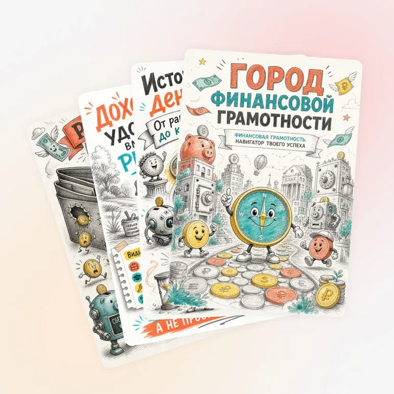 Комплект плакатов «Город финансовой грамотности»
