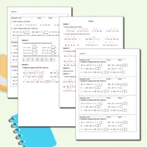 Карточки - пятиминутки по математике для 3 класса по теме 