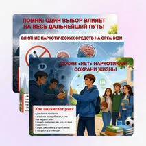 Презентация для профилактической беседы о вреде наркотиков